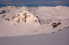 Zjazd z Cime Caron 3200m