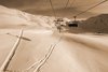 Granges - w drodze z Meribel do Val Thorens