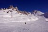 Dent de Burgin 2739m - powrót do Meribel