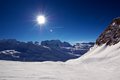 Zjazd z Rothorn 3103 m.n.p.m.