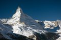 Matterhorn 4478 m.n.p.m. z Riffelberg 2582 m.n.p.m.