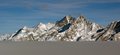 Widok z Plateau Rosa 3480 m.n.p.m