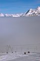 Widok z Plateau Rosa 3480 m.n.p.m