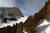 W rejonie Passo Sella