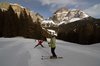 Zjazd do Val Di Fassa