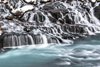 Hraunfossar Waterfall