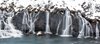Hraunfossar Waterfall