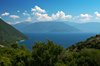 Kefalonia widziana z Itaki