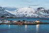 Austnesfjorden, widok na Sildpollnes kapell