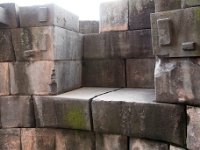 DSC2765  Sanktuarium Inti, boga słońca, najwyższego w inkaskim panteonie. Znajdował się tu będący przedmiotem kultu ogromny złoty dysk wyobrażający boga.