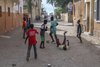 Ulice Saint Louis. Senegal