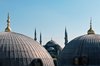 Błękitny Meczet widok z Hagia Sophia